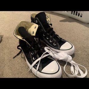 Black Hightop Converse